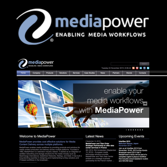Media Power website