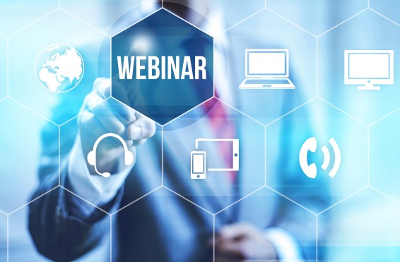 Live Streamed Webinars from different locations